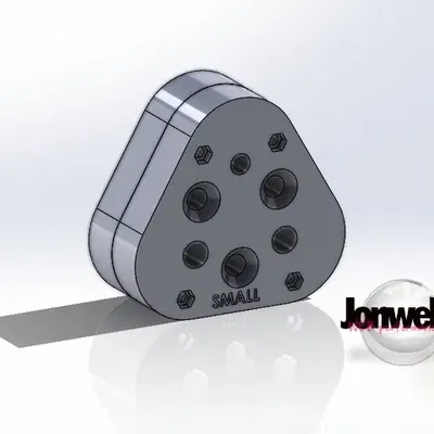 Giá đỡ tua vít hai nửa cho 6 tua vít