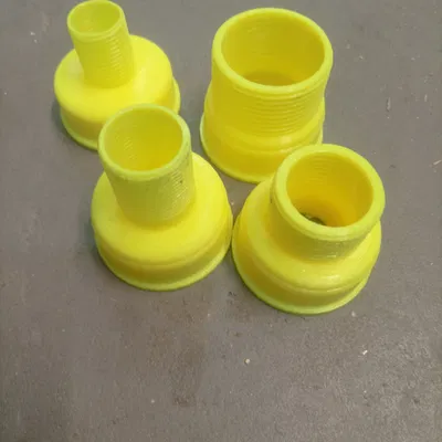 Nắp cho thùng IBC với lỗ 50 mm cho ống 1/2", 3/4", 1", 11/2" AG