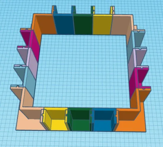Giá đỡ khuôn điều chỉnh cho làm khuôn silicone - Image 1