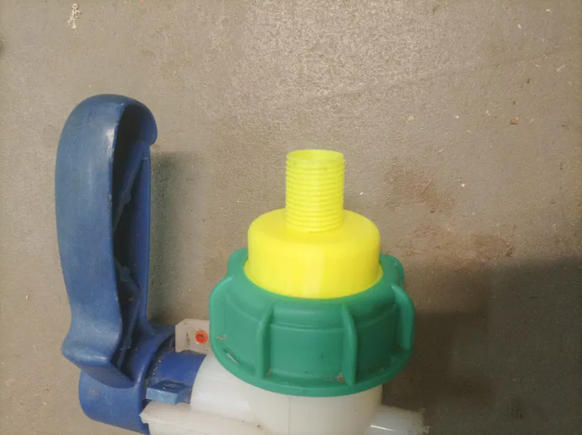 Nắp 60 mm với lỗ 50 mm cho IBC Container 1/2" AG - Image 1