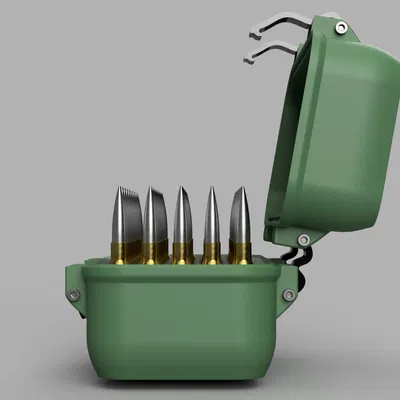 Hộp đạn cho súng Mauser Thụy Điển 6,5x55