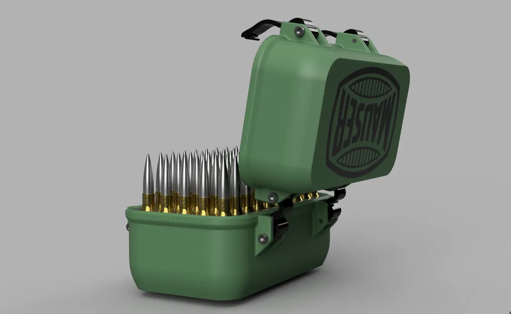 Hộp đạn cho súng Mauser Thụy Điển 6,5x55 - Image 4