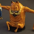 Mô hình Gorefield mini theo phong cách kinh dị của Garfield - Thumbnail 1