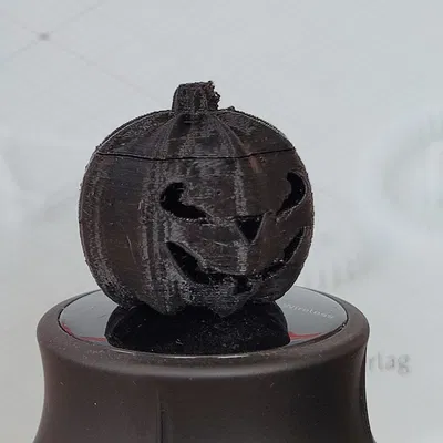 Kürbis nhỏ trang trí Halloween có nắp tháo rời