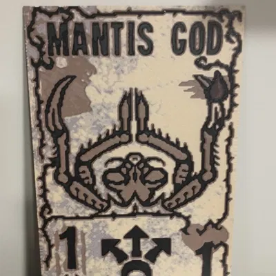 Thần Mantis - Mô hình nghệ thuật độc đáo từ Hueforge