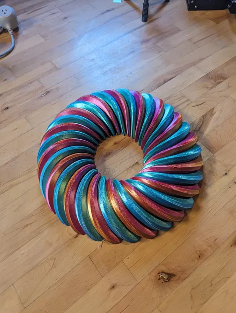 Nghệ thuật hình bát giác xoay trên mặt phẳng tròn - Image 2