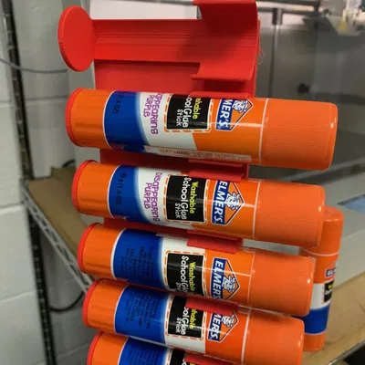 Giá đỡ cho 6 que keo dán trên kệ Wire Rack