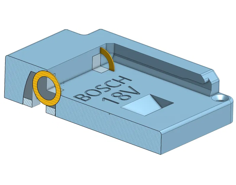 Bộ chuyển đổi pin Bosch Professional 18V cho thiết bị điện tử - Image 2