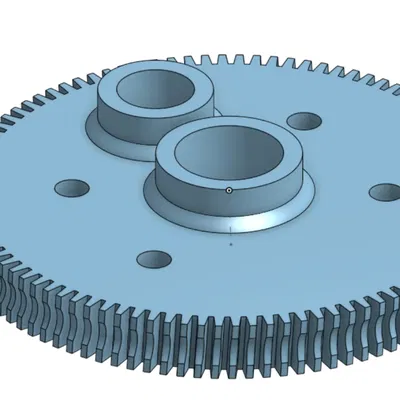 Bánh răng dẫn động cần gạt nước sau cho Skoda Octavia
