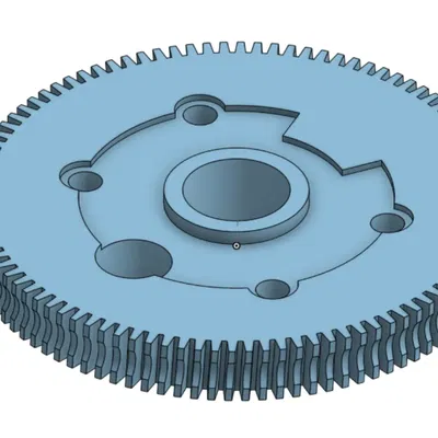 Bánh răng dẫn động cần gạt nước sau cho Skoda Octavia