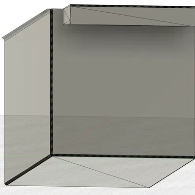 Khay cho bàn với cạnh hơi bo tròn