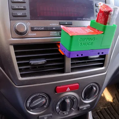 Giá đỡ nước chấm Gridfinity cho xe hơi