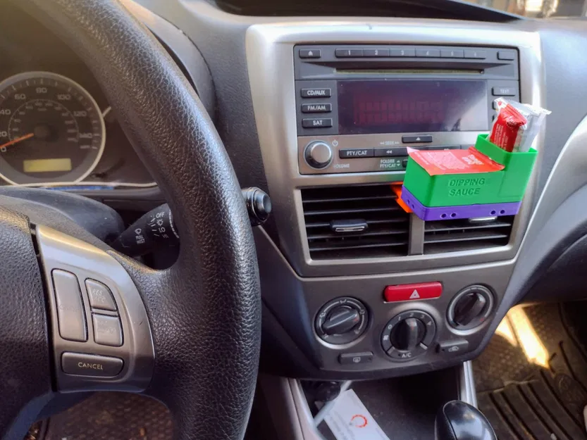 Giá đỡ nước chấm Gridfinity cho xe hơi - Image 5