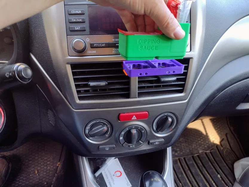 Giá đỡ nước chấm Gridfinity cho xe hơi - Image 6