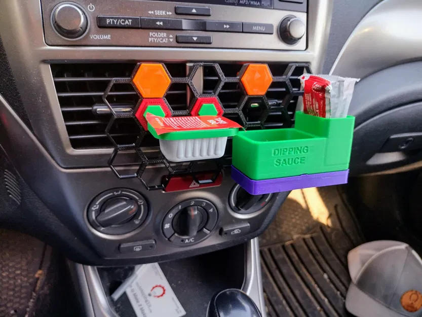 Giá đỡ nước chấm Gridfinity cho xe hơi - Image 9