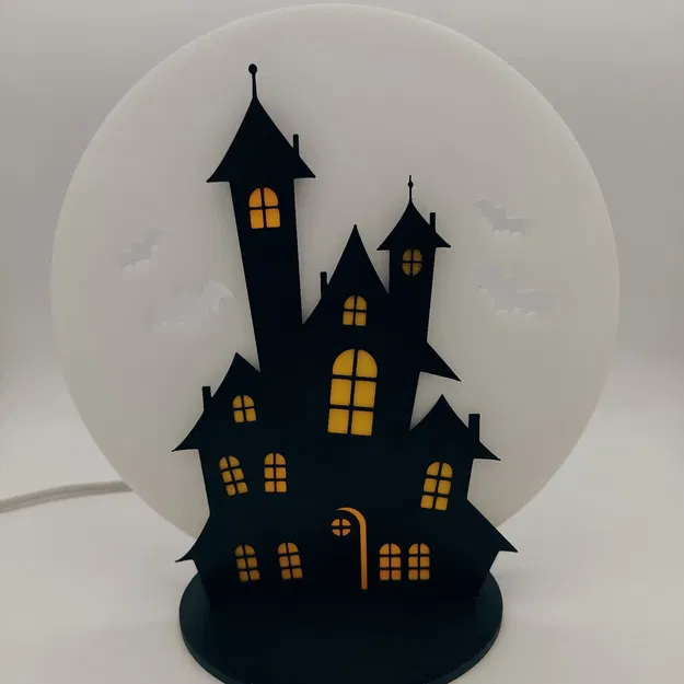 Trung tâm LED lâu đài ma quái cho Halloween - Image 2