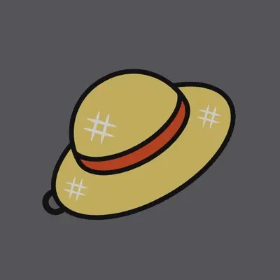 Móc khóa mũ rơm One Piece