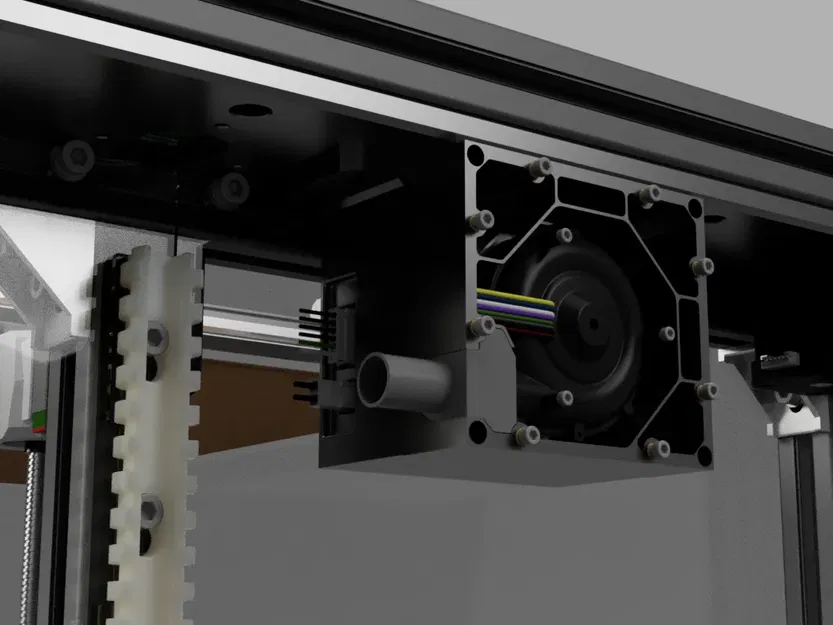 Giá đỡ quạt làm mát CPAP RatRig V-Core WS7040 - Image 1