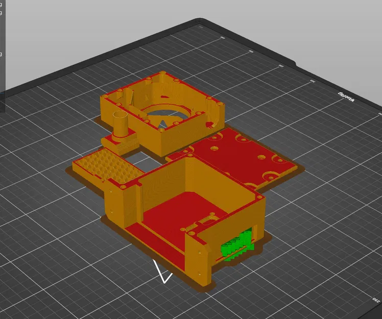Giá đỡ quạt làm mát CPAP RatRig V-Core WS7040 - Image 9