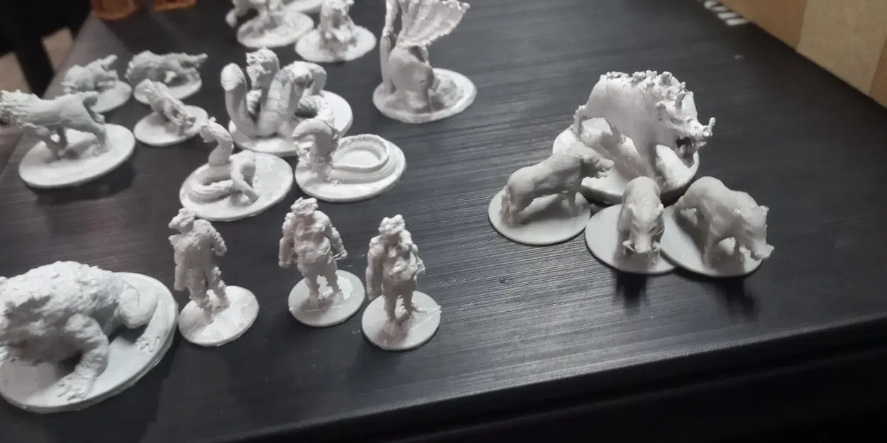 Bộ sưu tập mô hình thay thế nhân vật trong trò chơi Beast - Image 1