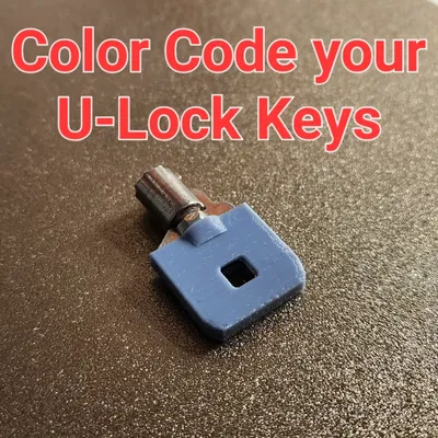 Bọc chìa khóa và vòng tương ứng cho ổ khóa U-Lock Kryptonite