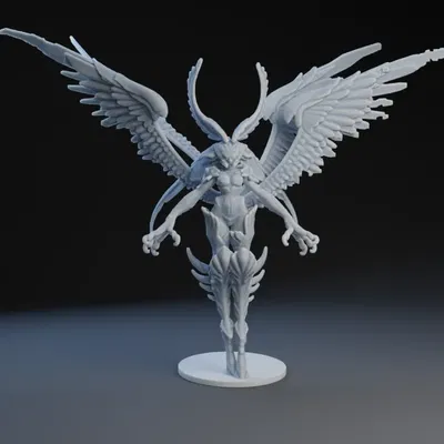 Nhân vật Garuda từ trò chơi Final Fantasy XIV