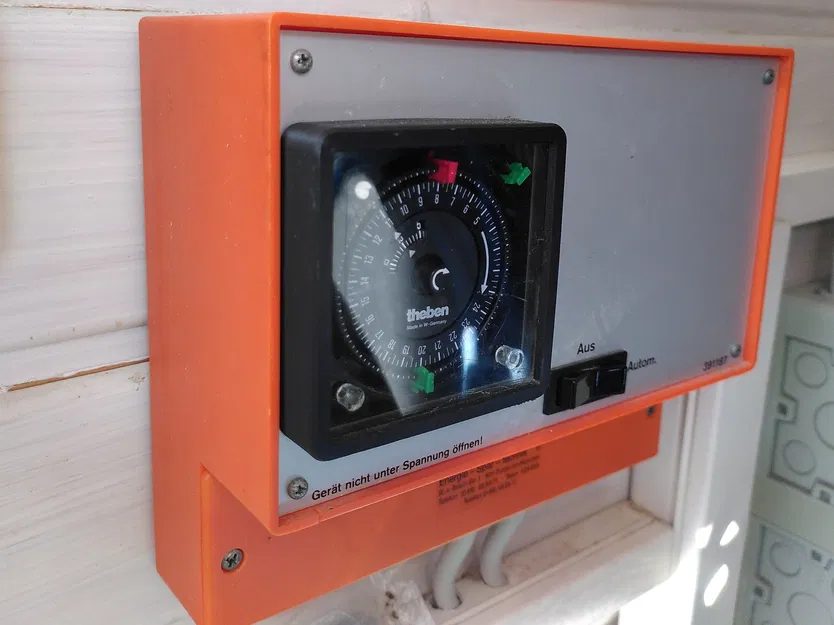 Khung che nắp cho công tắc hẹn giờ - Image 1