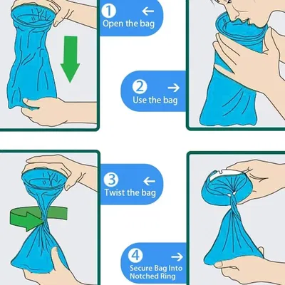 Túi nôn - Vrecko na zvratky dùng trong y tế