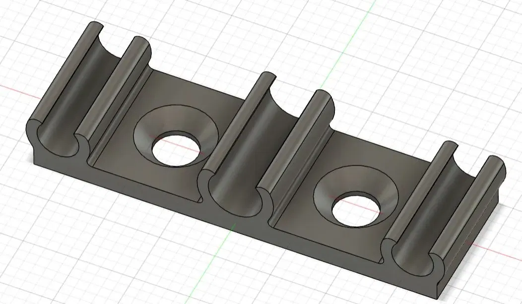 Kẹp cáp Bambu Lab AMS cho hai ống PTFE - Image 2