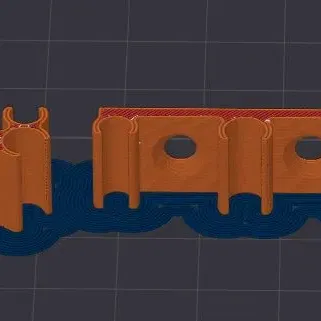 Kẹp cáp Bambu Lab AMS cho hai ống PTFE