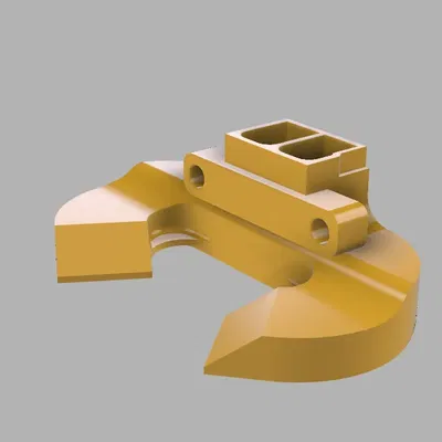 **Ống dẫn quạt cho máy in 3D QIDI X-CF Pro Low Temp**