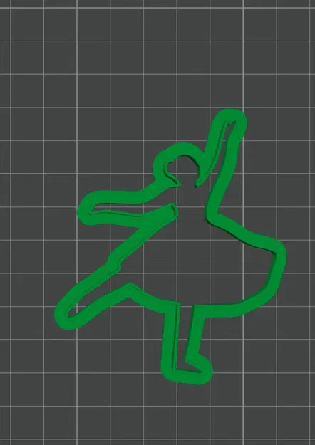 Cutter bánh quy hình nhân vật vũ công - Image 2