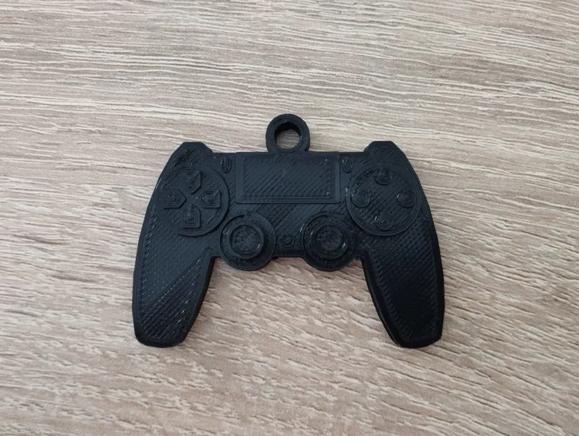 Móc khóa joystick PS4 đơn giản - Image 2