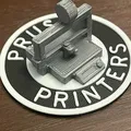 Nam châm tủ lạnh Prusa Printers - Đơn sắc không MMU - Thumbnail 1