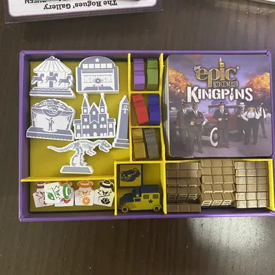 Bộ giá đỡ lưu trữ cho trò chơi Tiny Epic Crimes