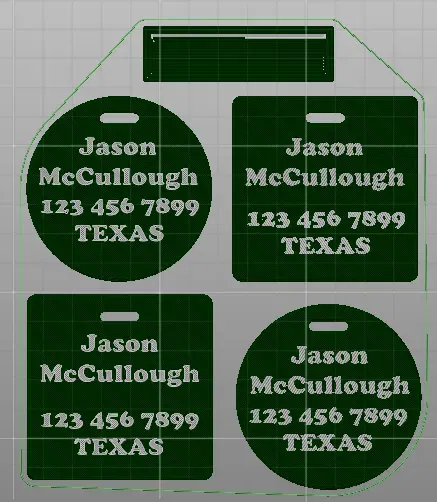 Thẻ hành lý du lịch đa dạng cho mọi chuyến đi - Image 2