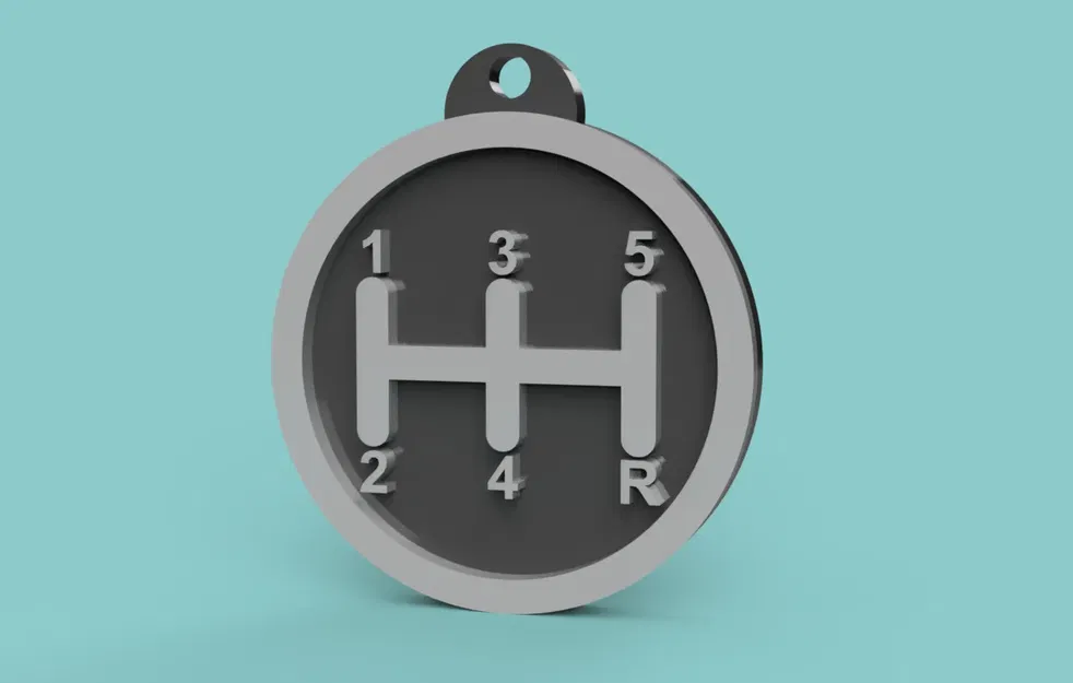 Móc khóa cần số đơn giản tự chế - Image 1