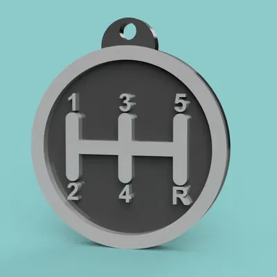 Móc khóa cần số đơn giản tự chế