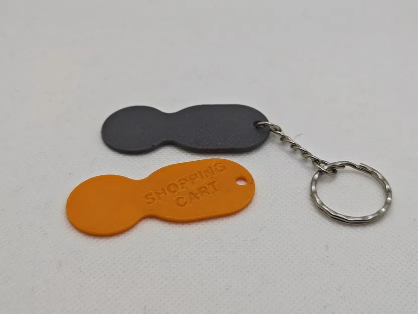 Móc khóa xe đẩy mua sắm tiện lợi - Image 1