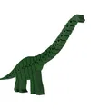 Mô hình khủng long Brachiosaurus linh hoạt Flexi Dino V2 - Thumbnail 1