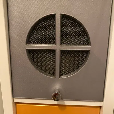 Cửa cho kệ Ikea Gnedby với bản lề bên hông