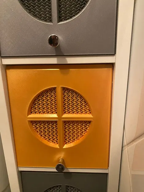 Cửa cho kệ Ikea Gnedby với bản lề bên hông - Image 2