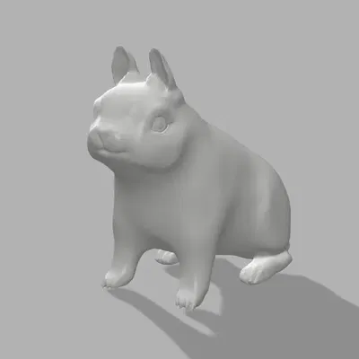 Thỏ lùn Hà Lan trang trí vườn kích thước tự nhiên