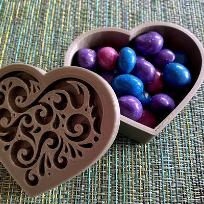 Hộp quà hình trái tim cho ngày Valentine