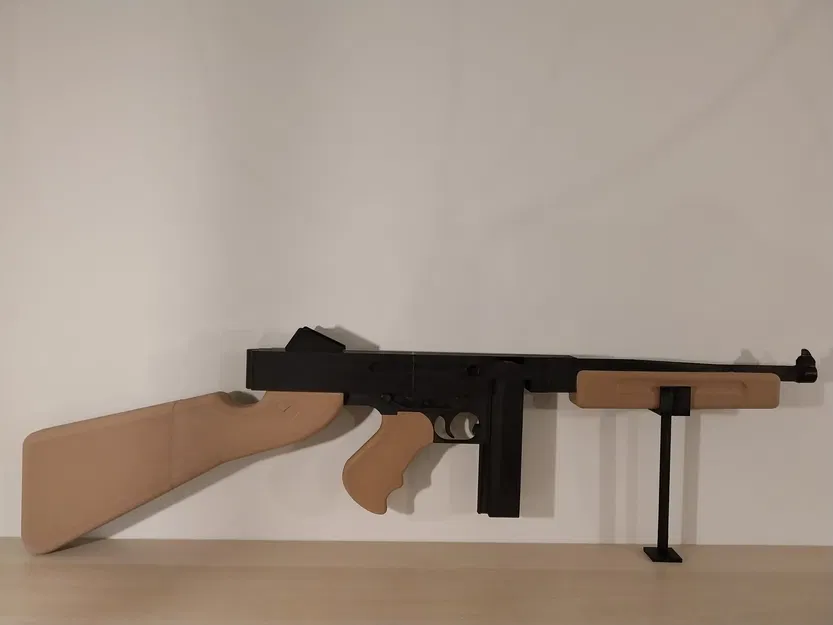Giá đỡ súng M1A1 Thompson smg cho trưng bày - Image 1