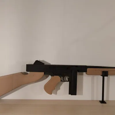 Giá đỡ súng M1A1 Thompson smg cho trưng bày