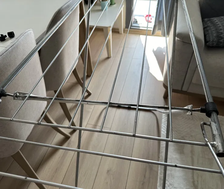 Bộ phận hỗ trợ chuyển động trục của giá phơi quần áo - Image 3