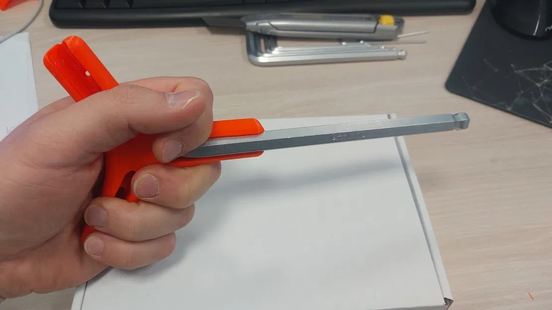 Cán cờ lê Allen công thái học đa kích thước (đơn vị mét) - Image 1