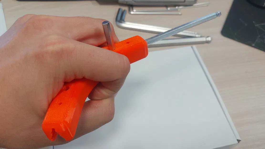 Cán cờ lê Allen công thái học đa kích thước (đơn vị mét) - Image 3