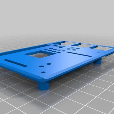 Vỏ mỏng cho Raspberry Pi 4B với 4 vít M2.5